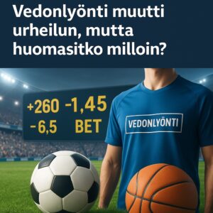 Vedonlyönti muutti urheilun, mutta huomasitko milloin